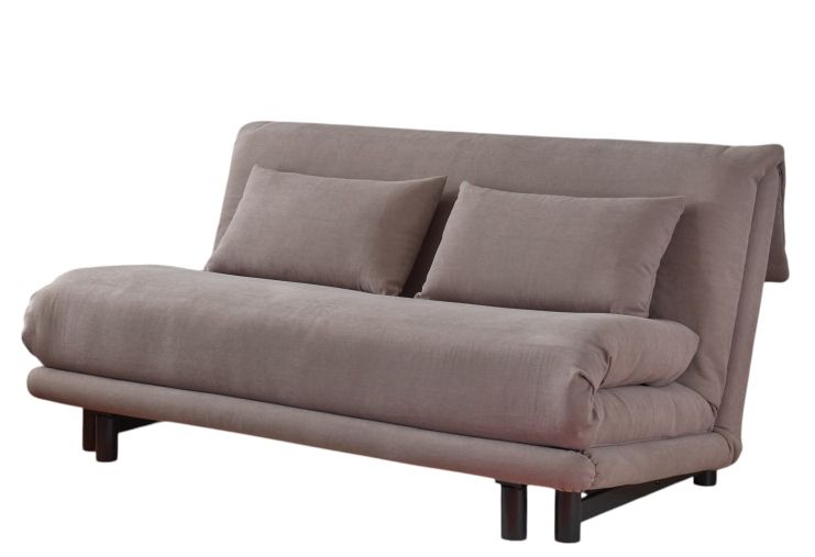 Multy First sofa bed 3-seater with wedge cushion ligne roset