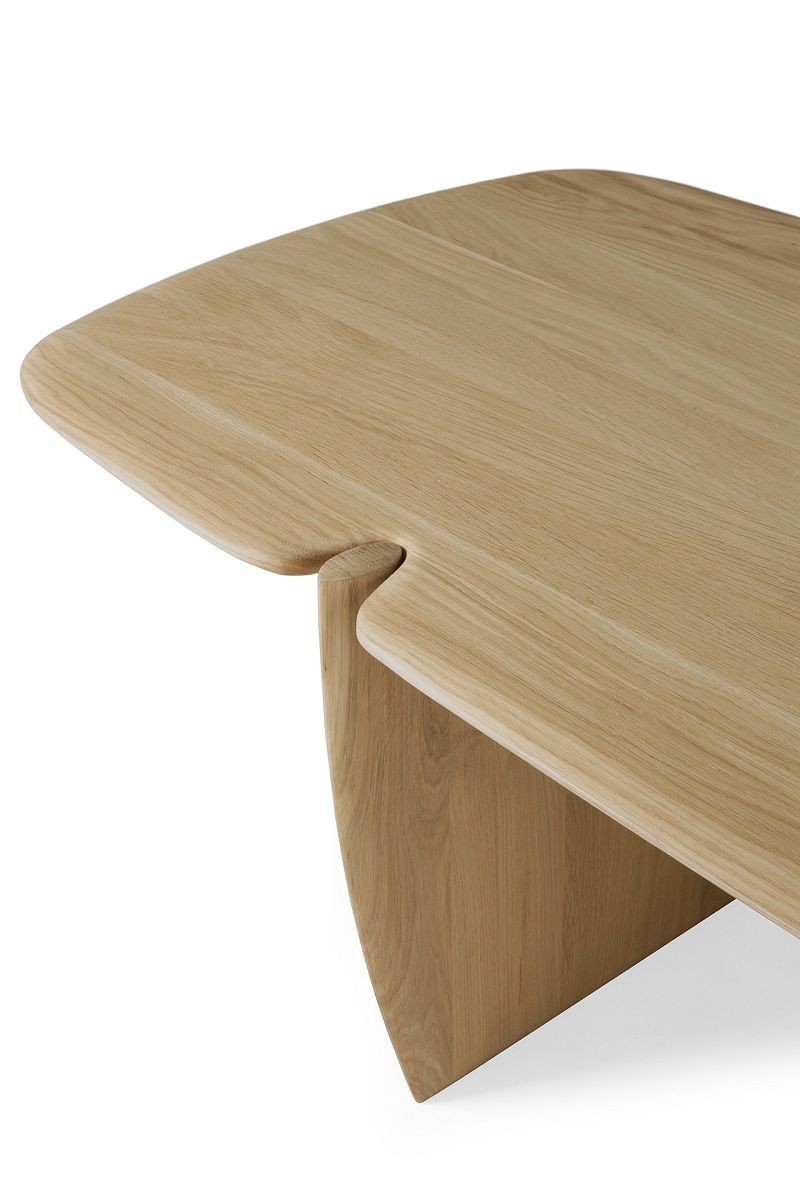 PI Coffee Table Oak Lacquered Rectangular Ethnicraft