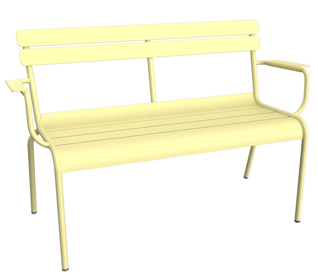 Luxembourg 2-Seater Garden Bench Outdoor Fermob