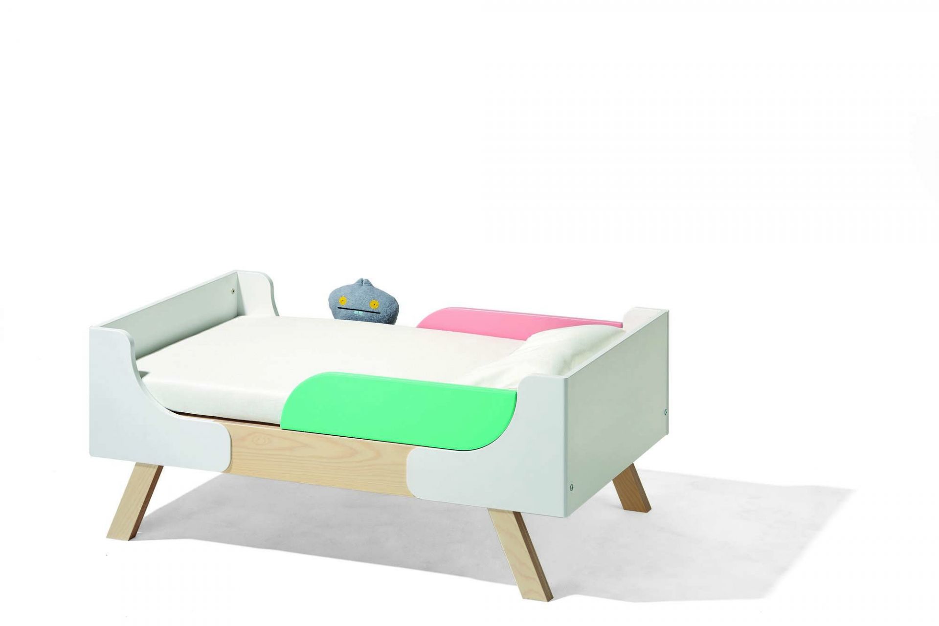 Extension set with slatted frame and mattress for Famille baby bed Richard Lampert