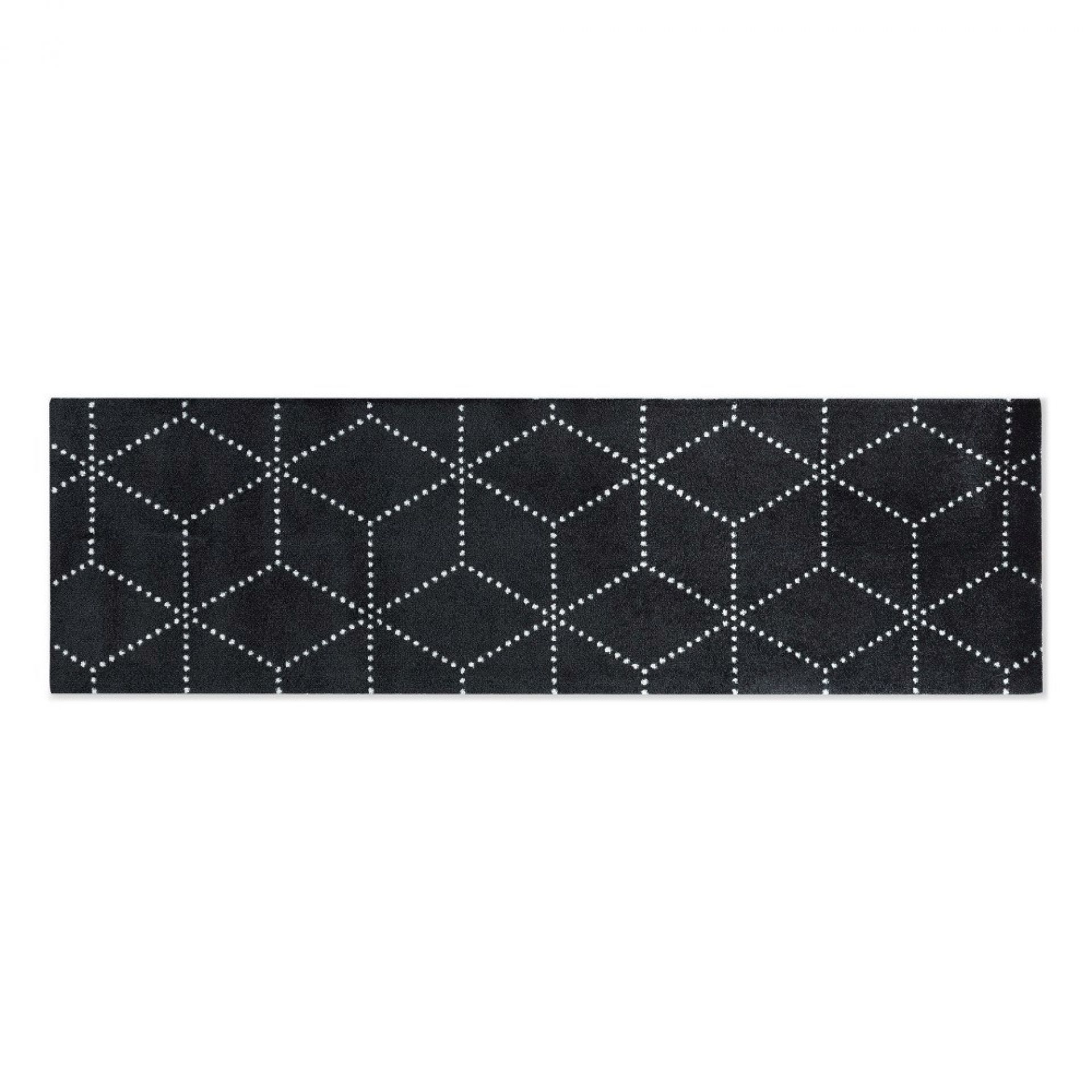 Hagl Indoor / Outdoor Doormat Heymat Black L 45 x W 150 cm