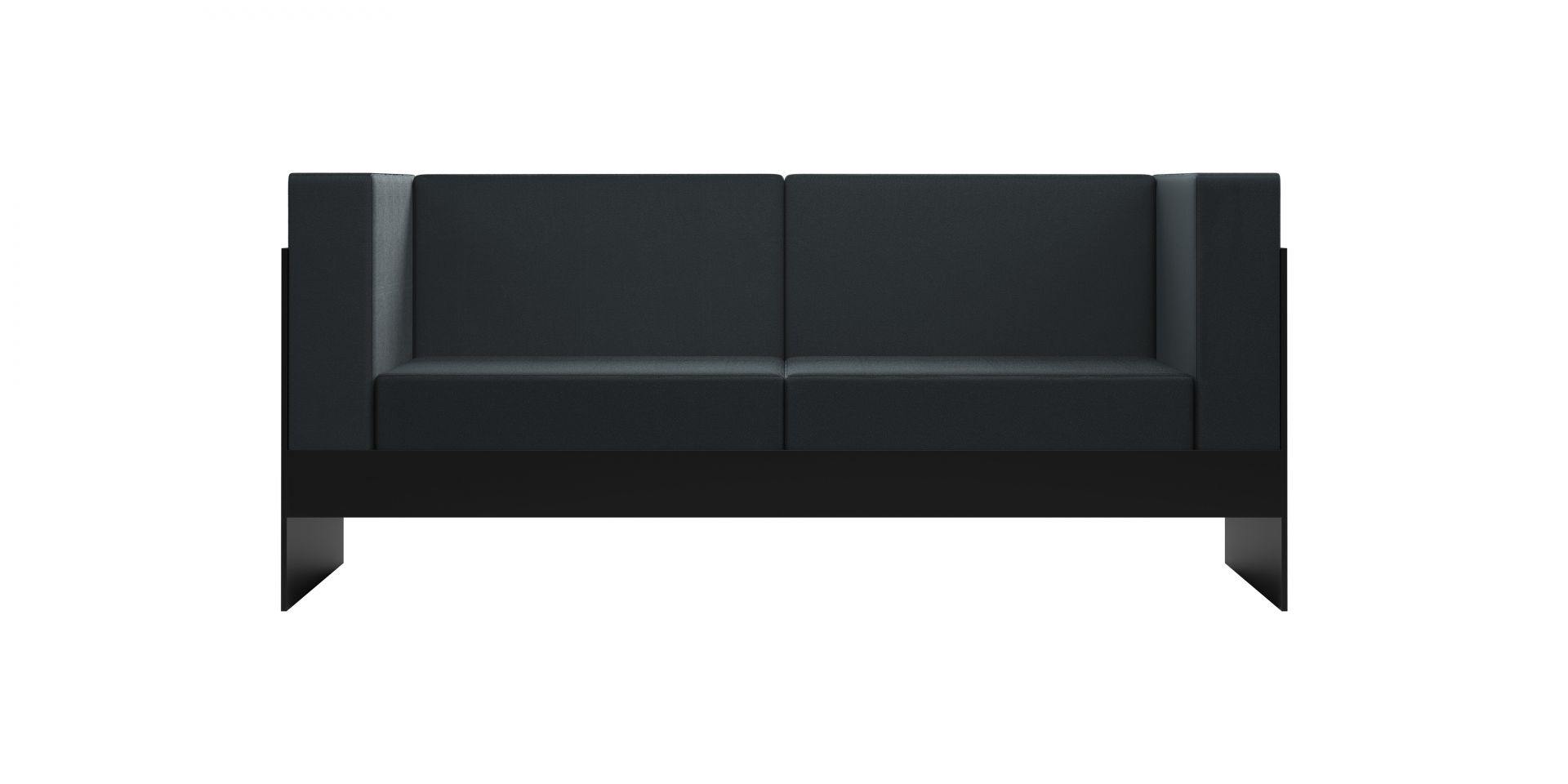 Standard Sofa 170x81x74 cm black New Tendency