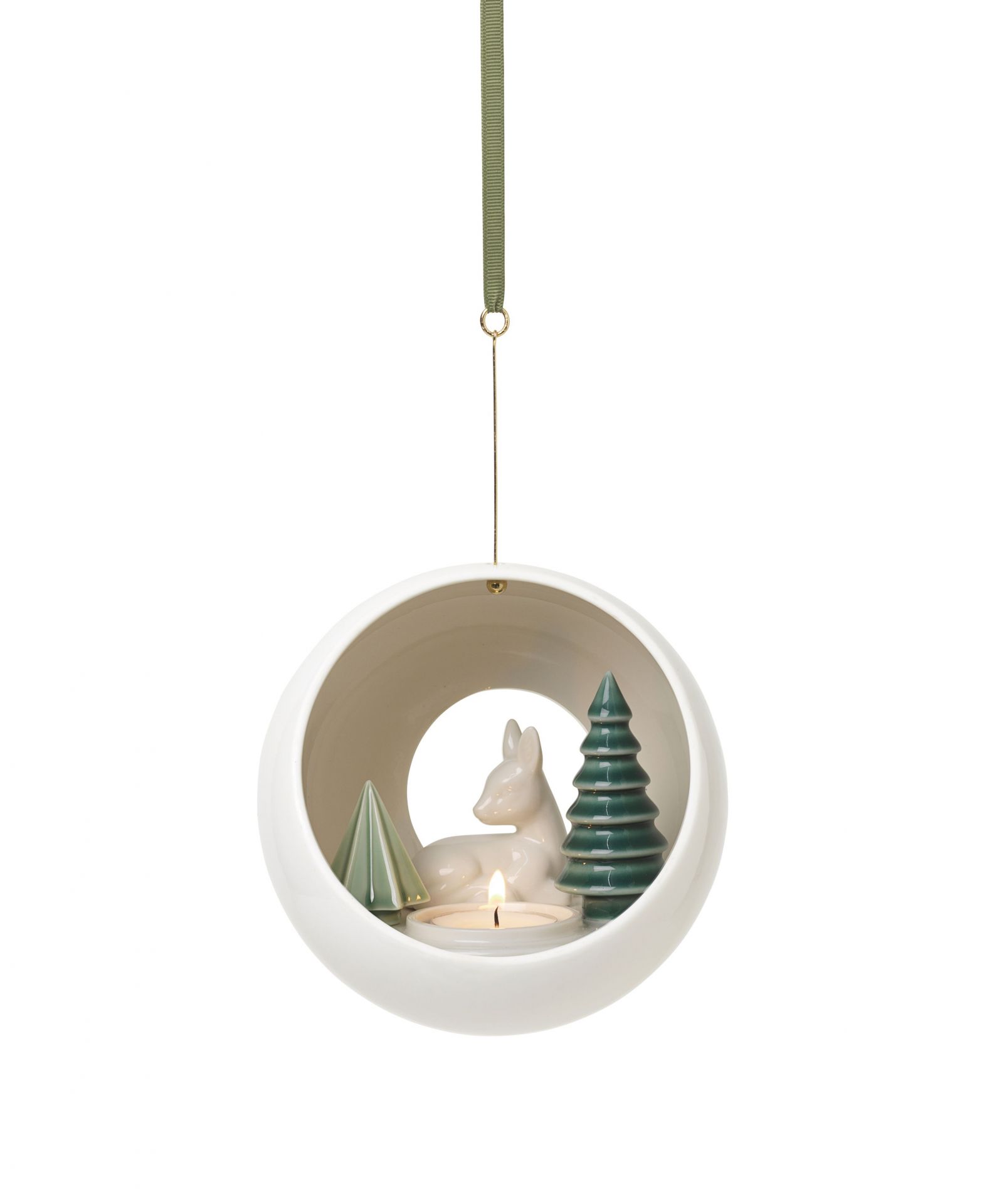 Winter Stories Fawn Hanging votive Dottir SINGLE PIECES