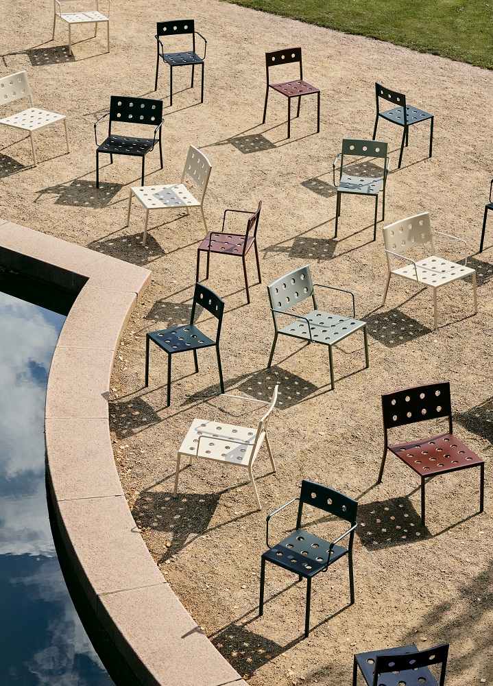 Balcony Outdoor Armchair Armchair Chalk beige Hay SINGLE PIECES