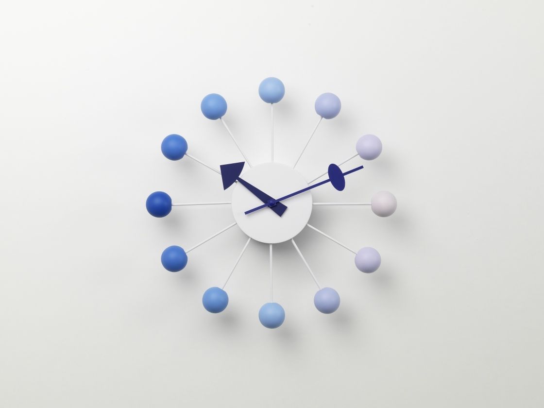 Ball Clock Wall Clock Dawn Vitra LIMITED EDITION