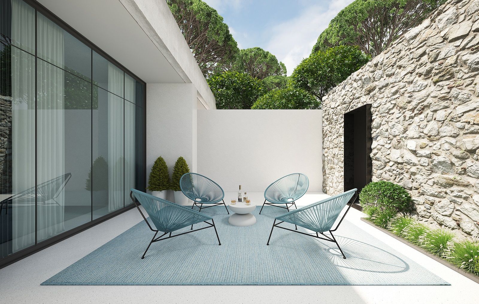 Vizoomy outdoor rug miinu