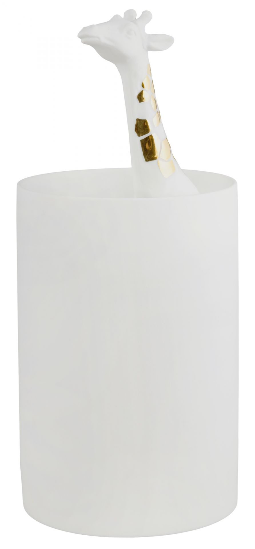 Living Porcelain Stories Vase Giraffe Wheels