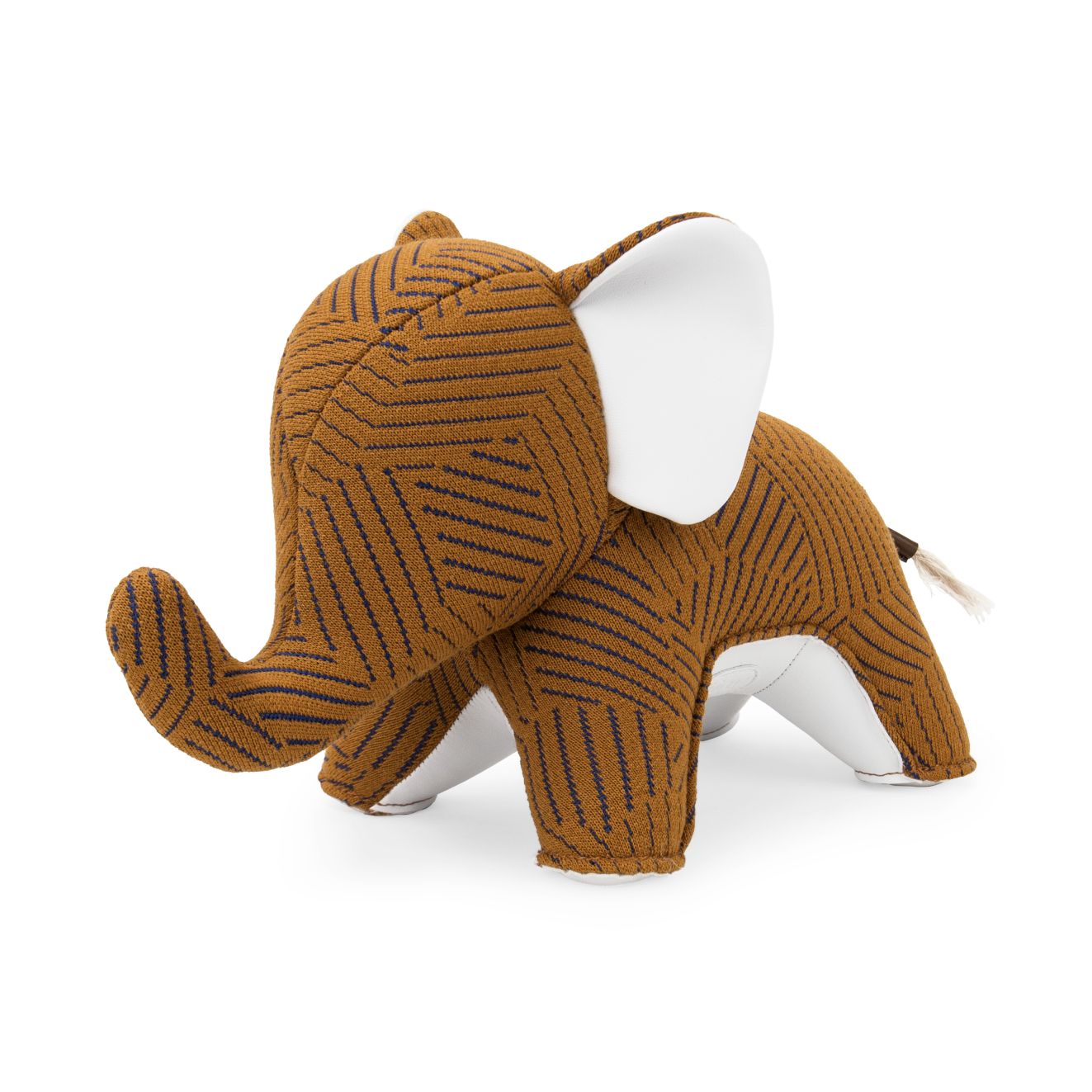 Bookend Elephant Abby Razzle Dazzle Tan Züny x KVADRAT