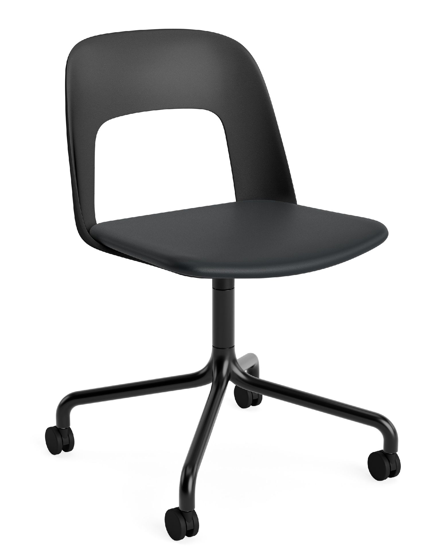 Layout Side Chair 163 4-star swivel chair Hay 