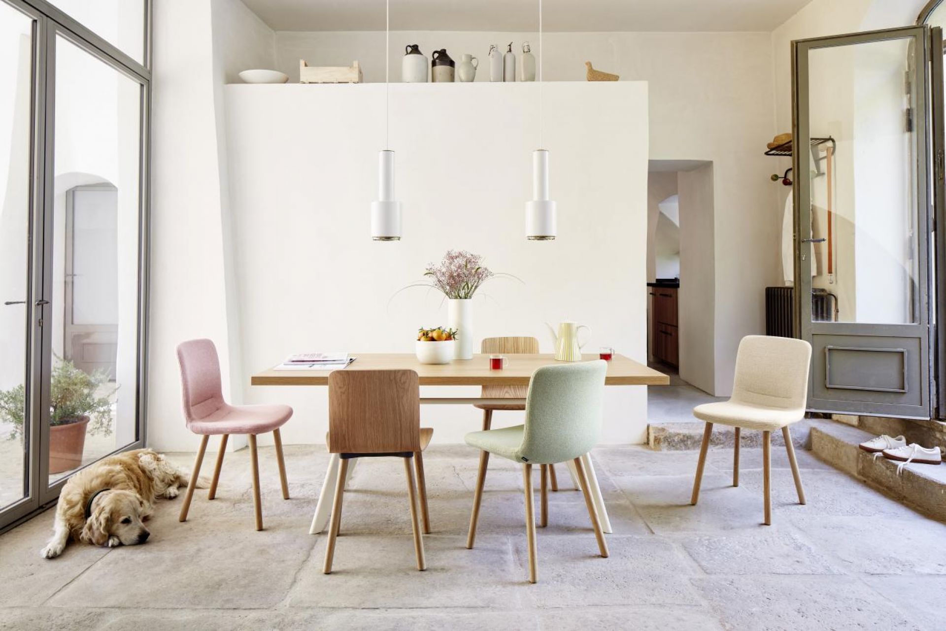 Hal Soft Wood Chair Vitra 