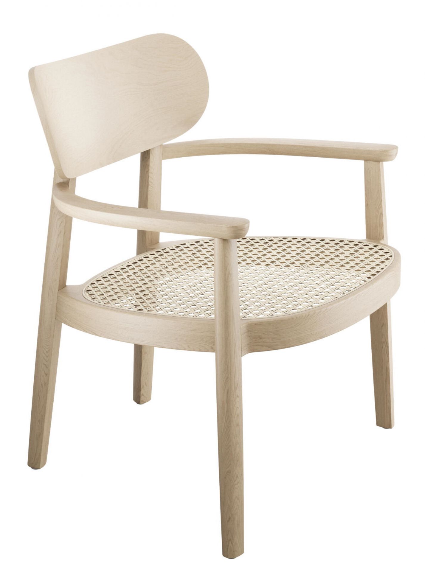 Wooden armchair with armrests 119 MF Thonet 