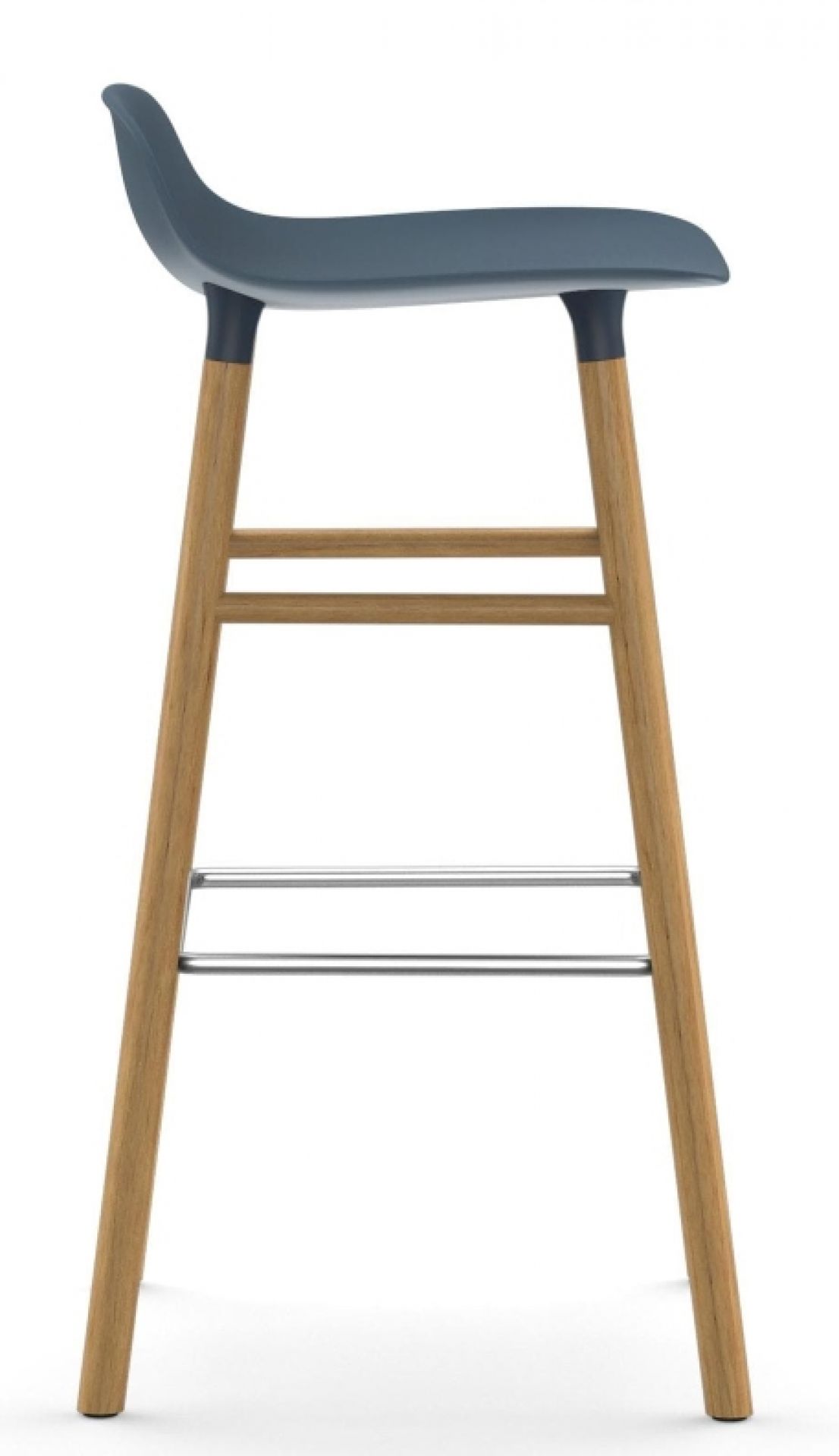Form Barstool  H 75 cm Wood Normann Copenhagen