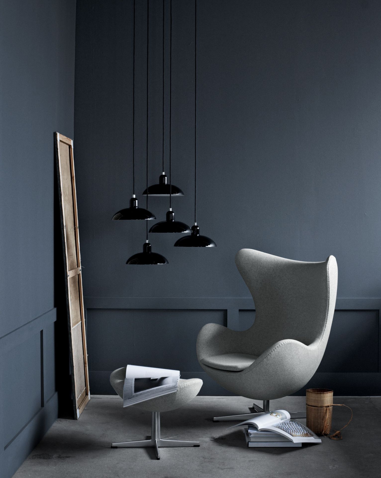 The Egg / Egg Chair Stool Fritz Hansen  