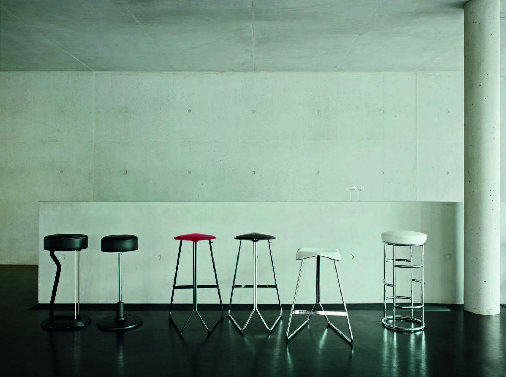 Bar Stool No. 1 Bar Stool ClassiCon - QUICK SHIP