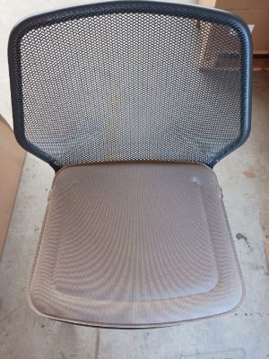 Darwin chair ANTIQUE IRON with seat cushion 700/4 ECRU Emu SINGLE PIECES