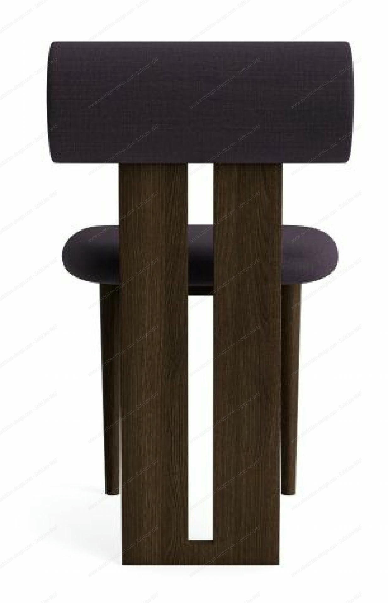 Hippo Chair Dark Smoked Oak Kvadrat – Canvas 2 – 694 Norr11