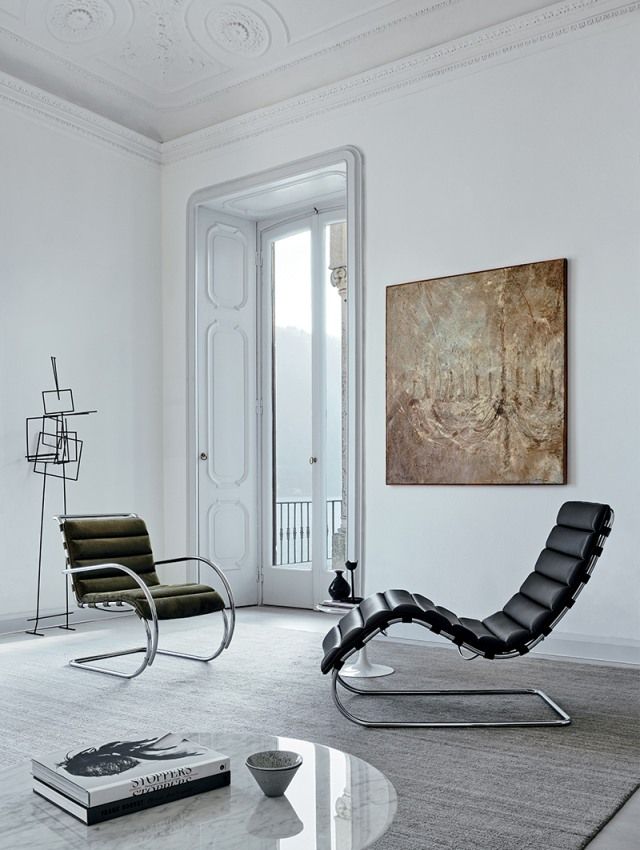 MR Bauhaus Edition chaise longue Knoll International