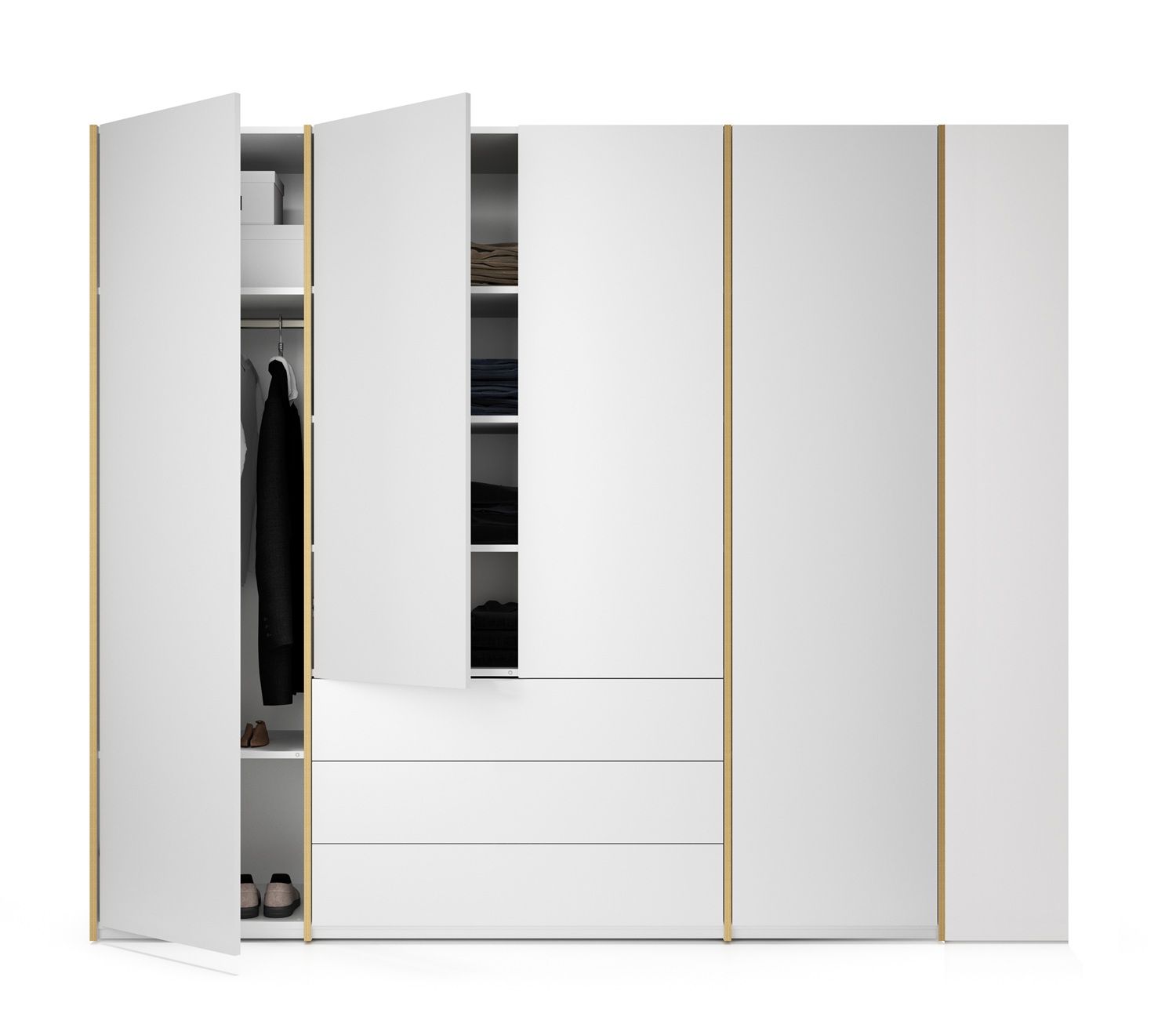 MODULAR PLUS Wardrobe Add-on shelf Right Müller Möbelwerkstätten