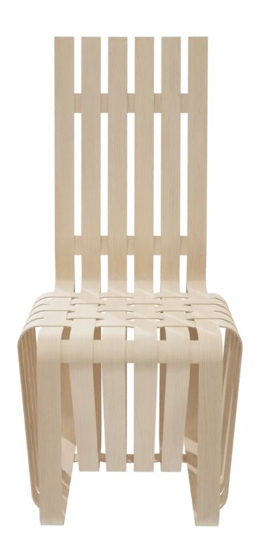 High Sticking Chair with High Back Knoll International  