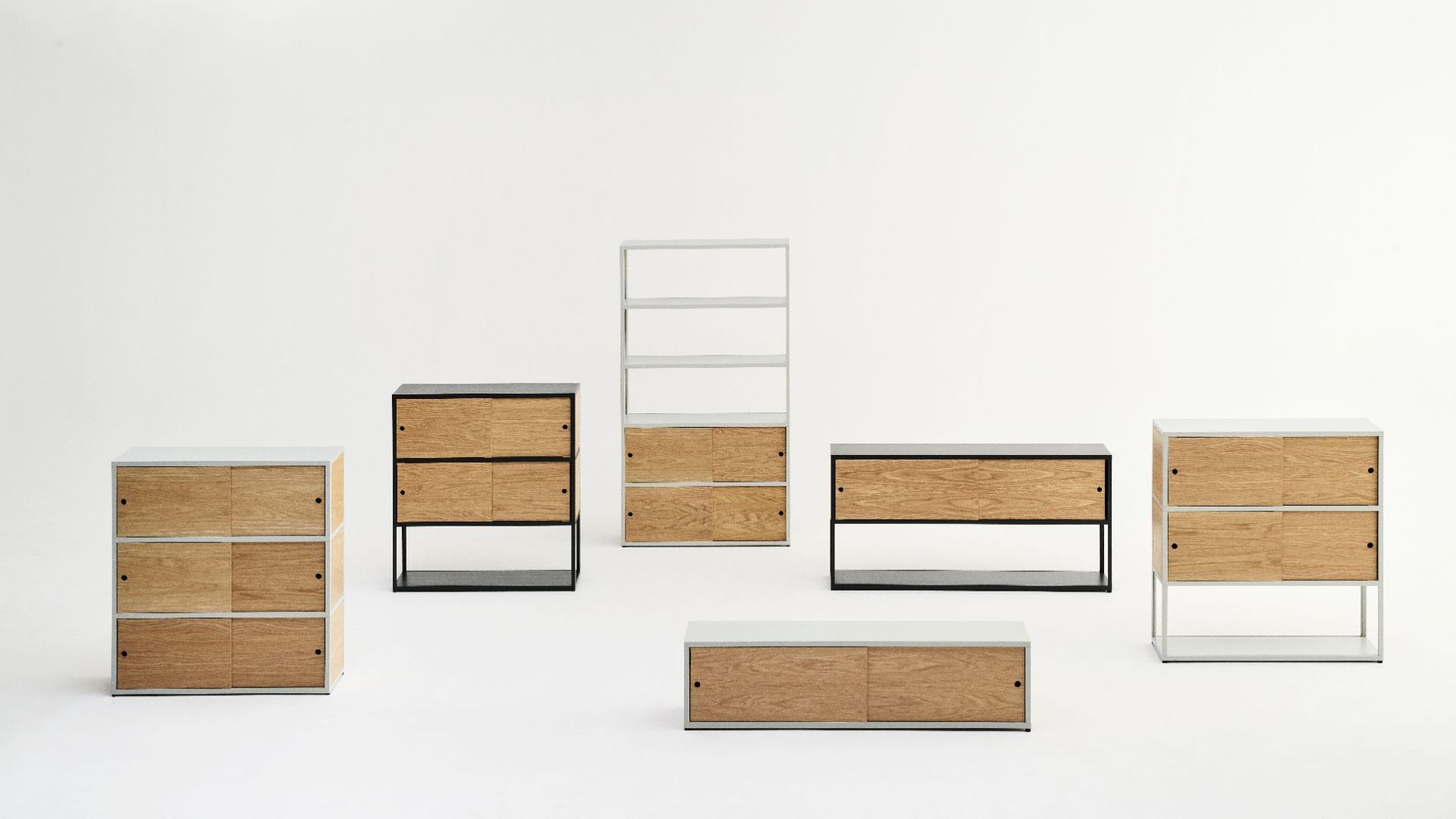 New Order Combination 304 shelving system HAY 