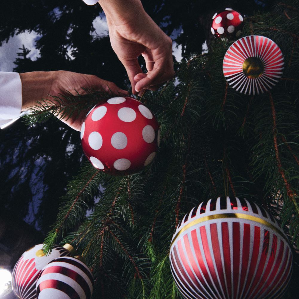 NZ04 4 Delight Christmas tree bauble Alessi  