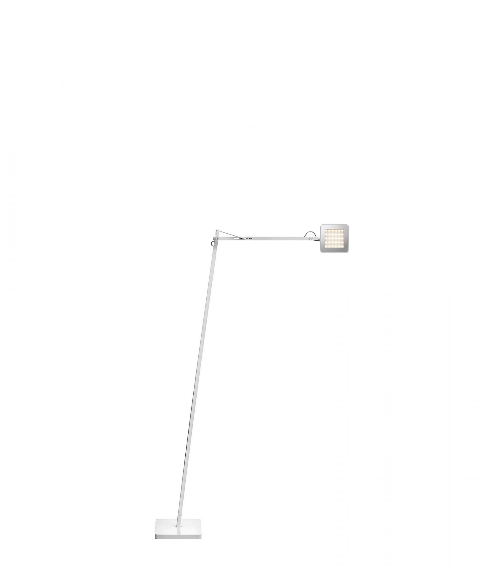 Geld lenende Activeren Fantasie Kelvin LED F Floor Lamp Flos | white | FLOS F3305009