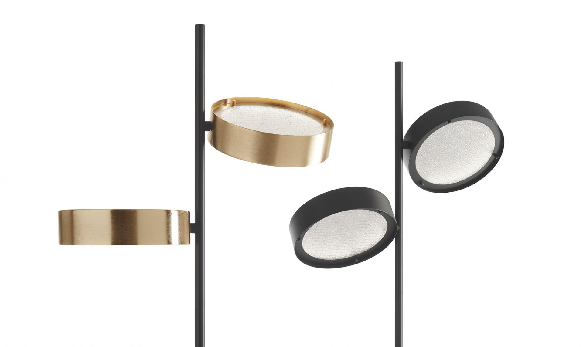 Berlin 323 floor lamp Oluce