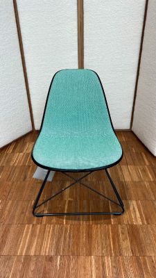 Eames Plastic Side Chair LSR Fully Upholstered Chair Vitra EXHIBITION PIECES