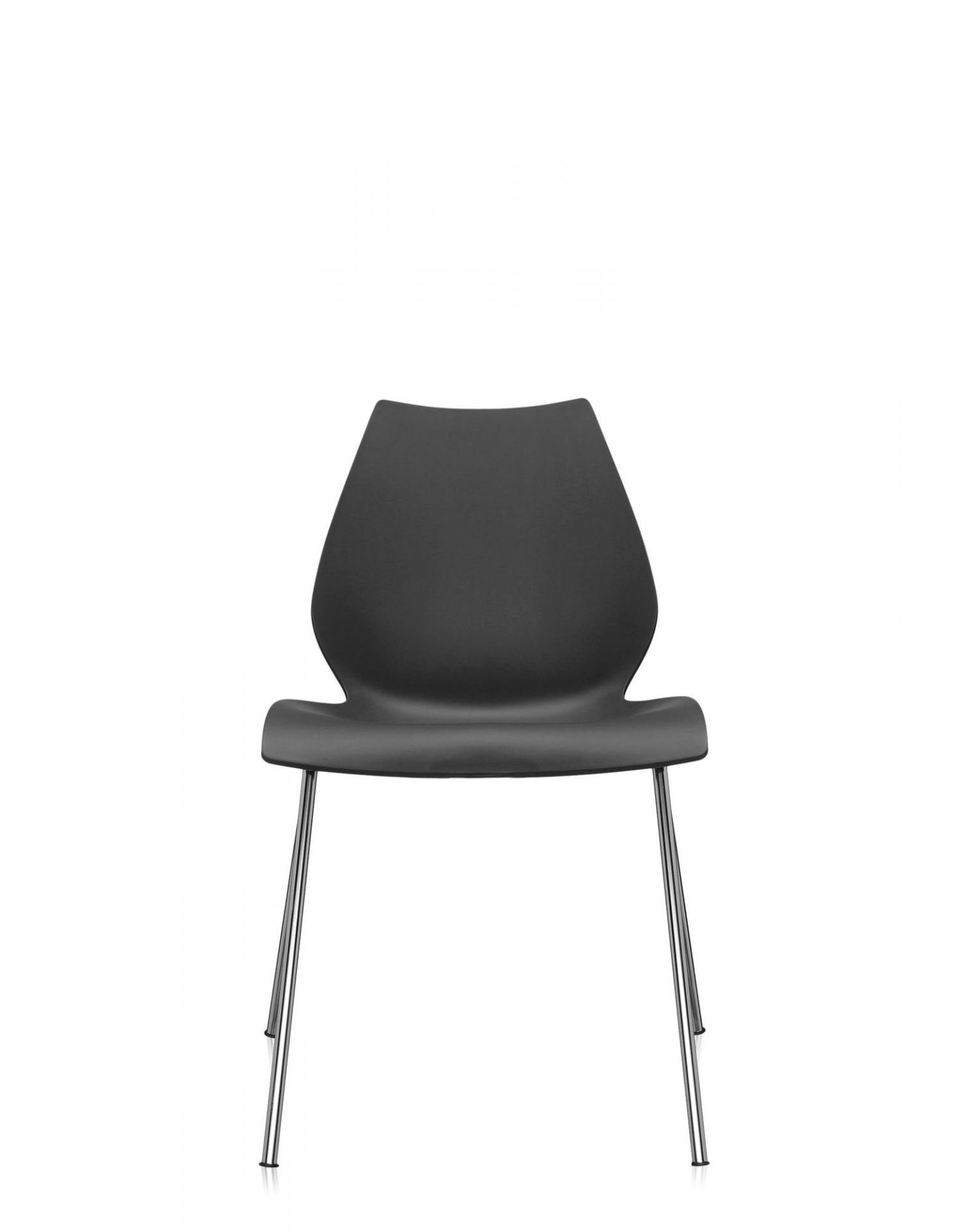 Maui Chair without Armrests Kartell Anthracite
