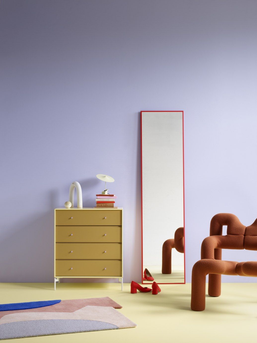 Colour Frame Mirror Like Mirror Montana 
