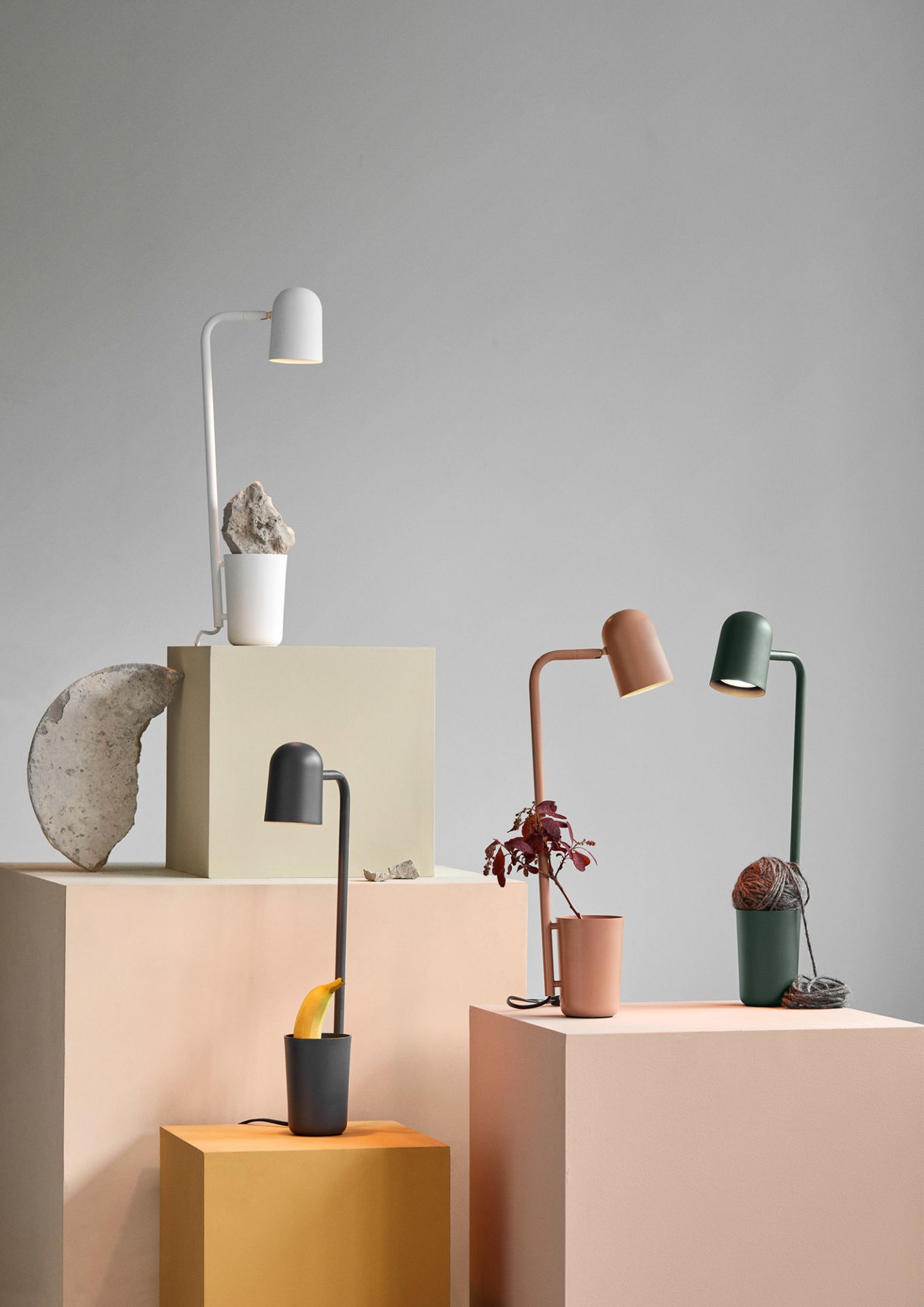 Buddy LED Table Lamp dark green Northern