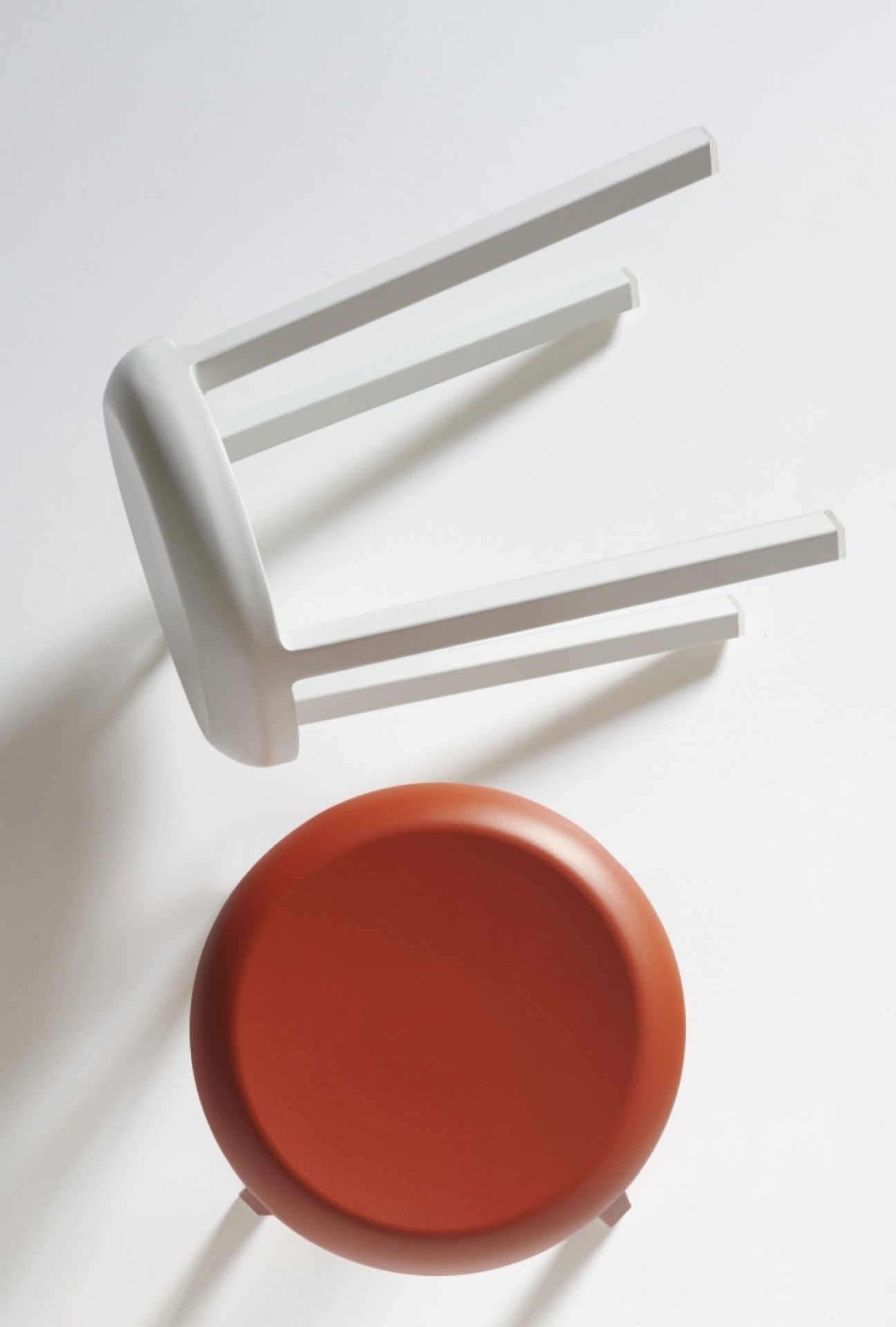 Za Stool Coral Emeco SINGLE PIECES
