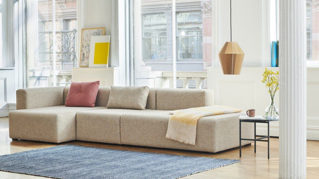 Mags Sofa 3-seater Combination 4 with armrest left Hay  