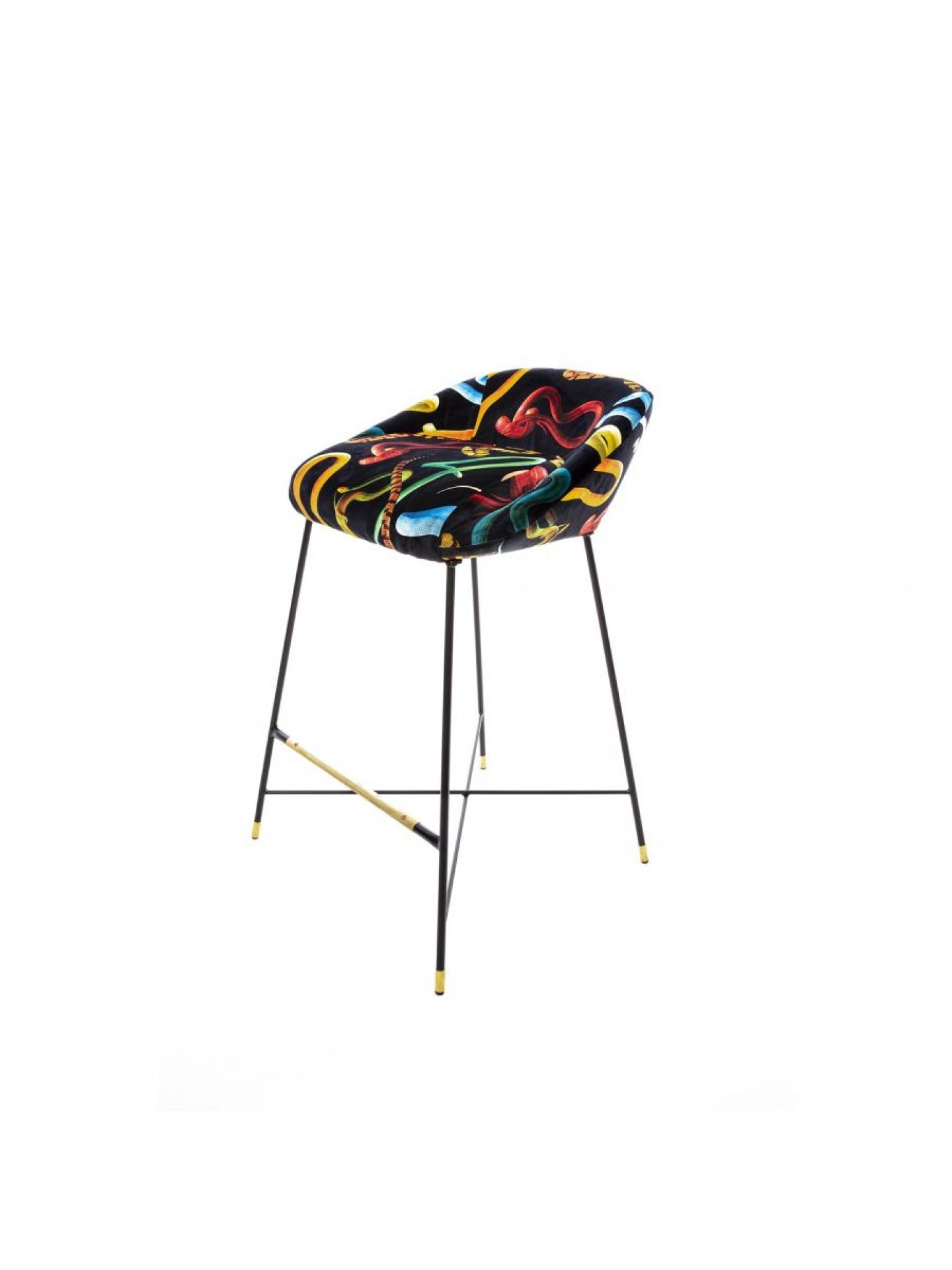 Toiletpaper high stool Snakes Seletti