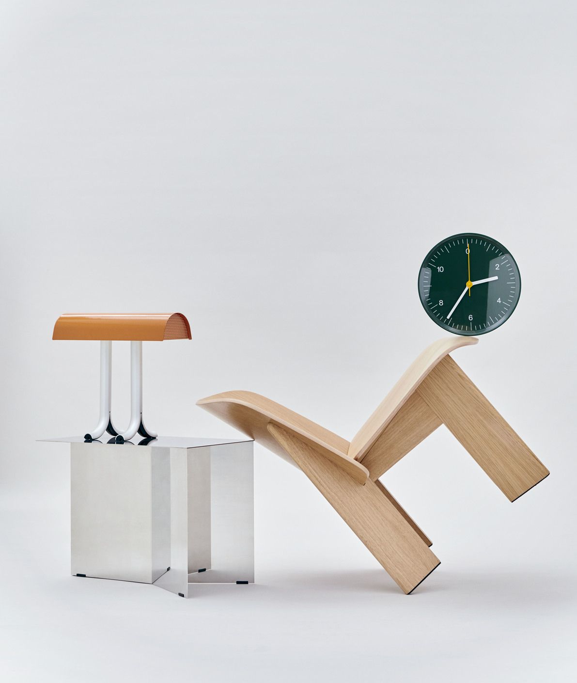 Wall Clock Wall Clock GREEN Hay SINGLE PIECES