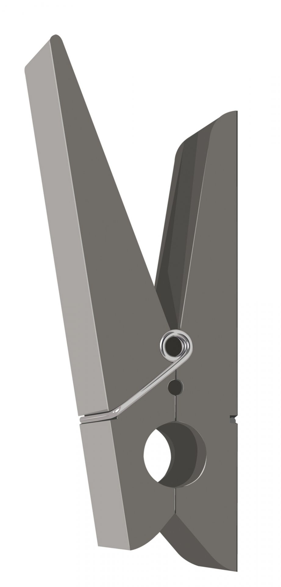 Pince Alors Coat Hook Swabdesign Grey SINGLE PIECES