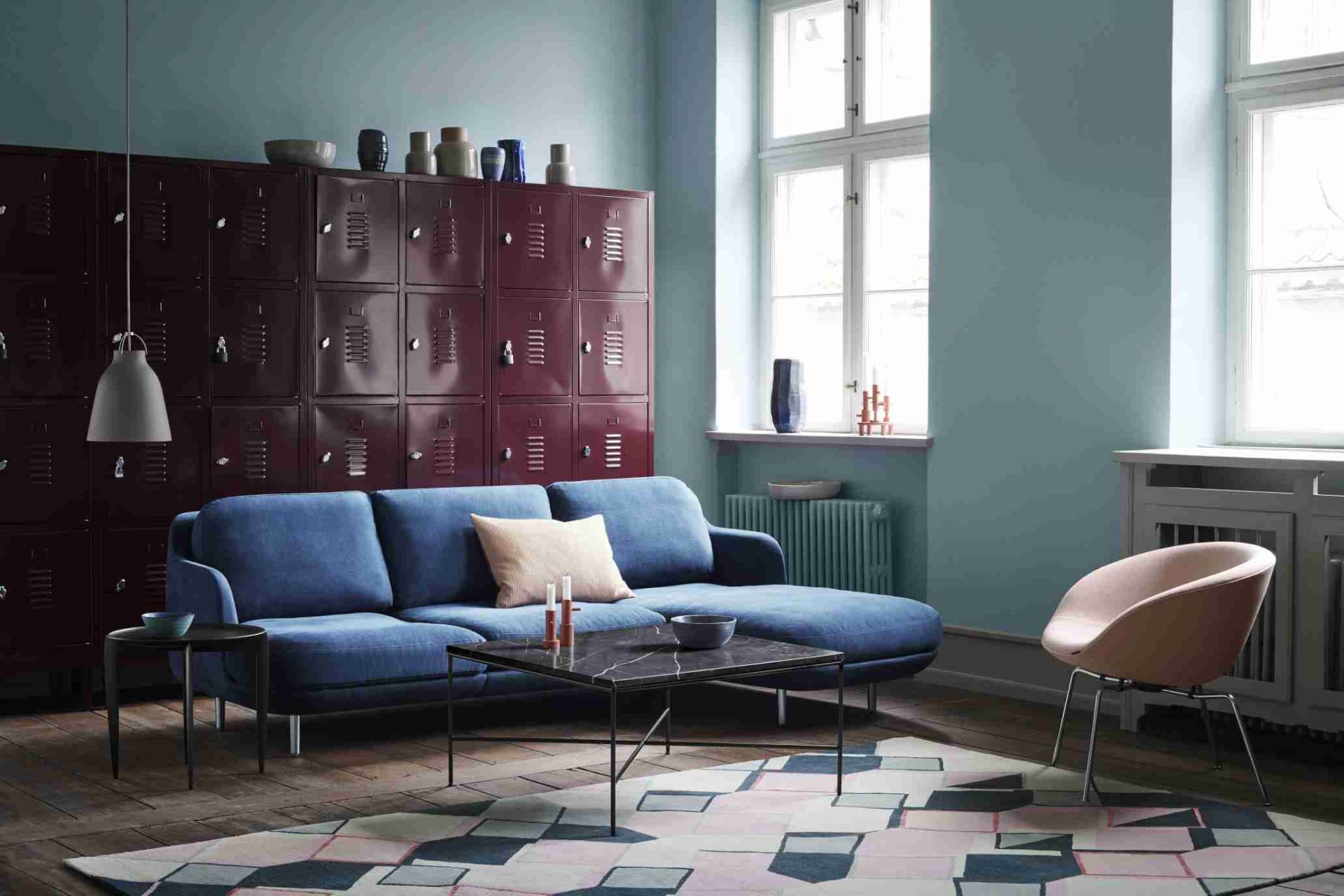 Lune 3- Seater Sofa Fritz Hansen