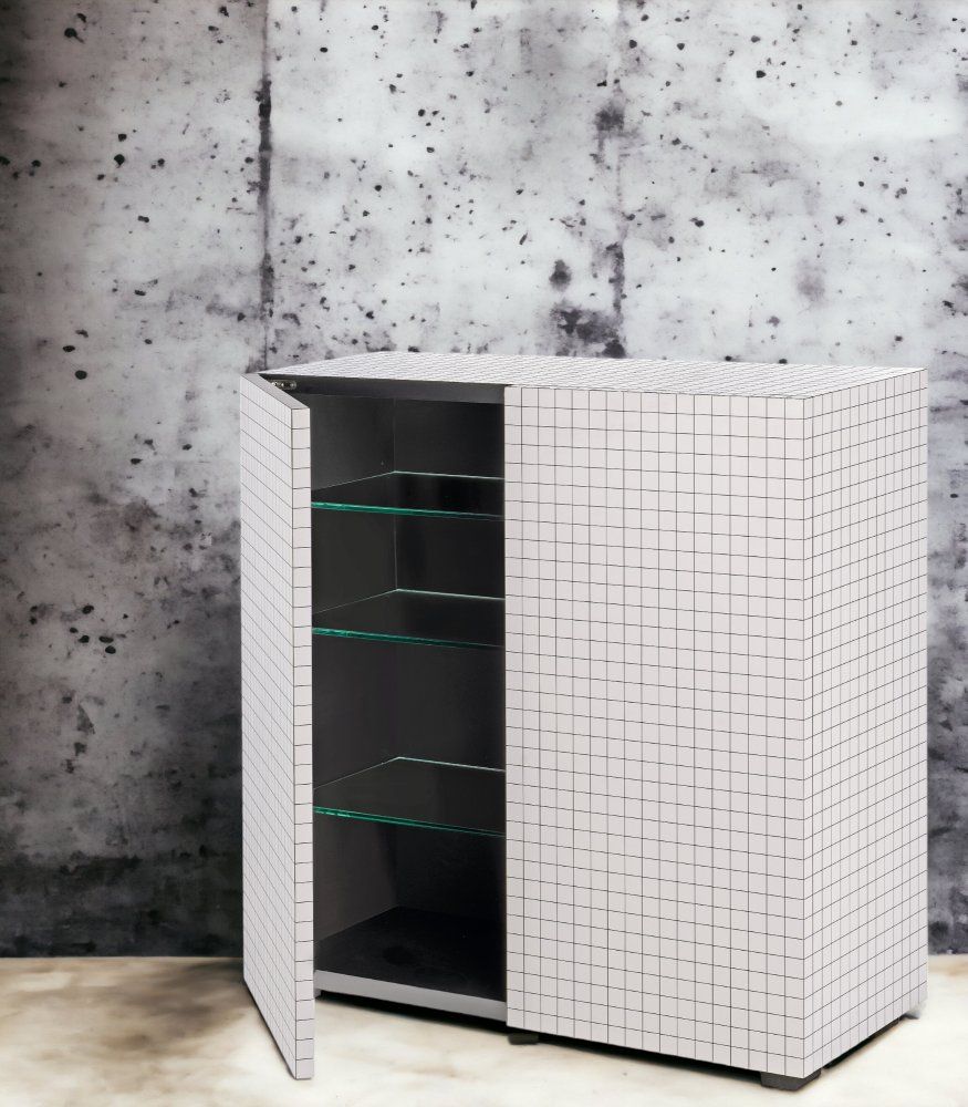 757 Quaderna wardrobe Zanotta 