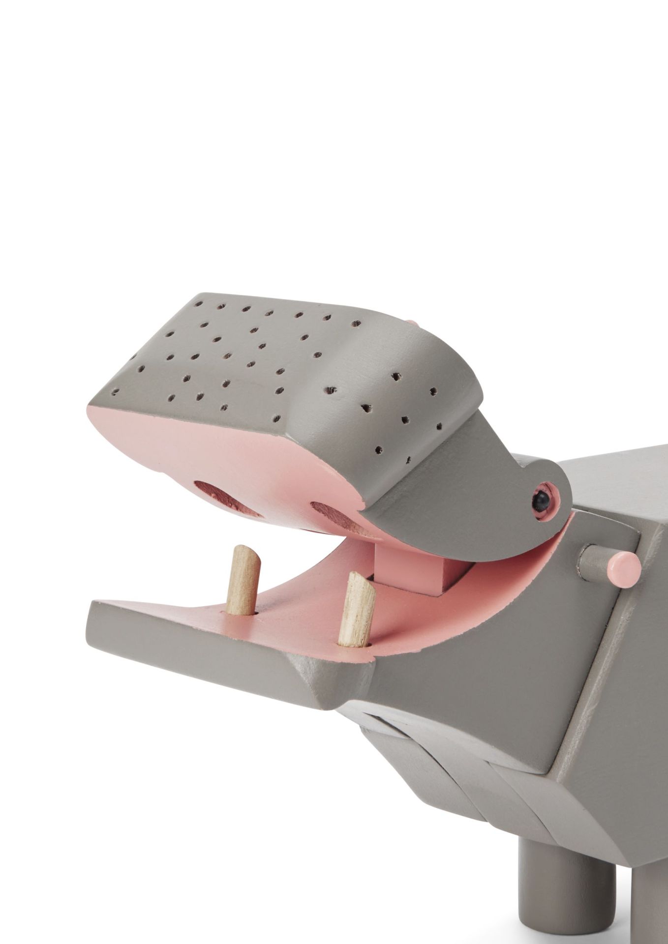 Hippopotamus H9 cm grey Kay Bojesen