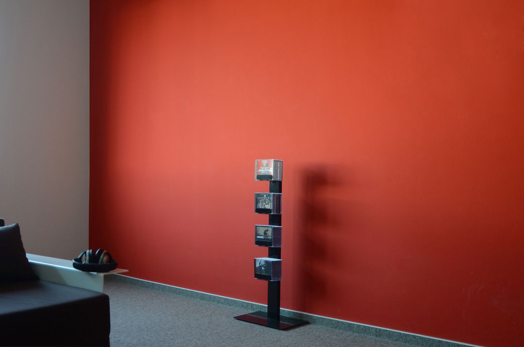 CD tree Single floor-standing shelf Radius