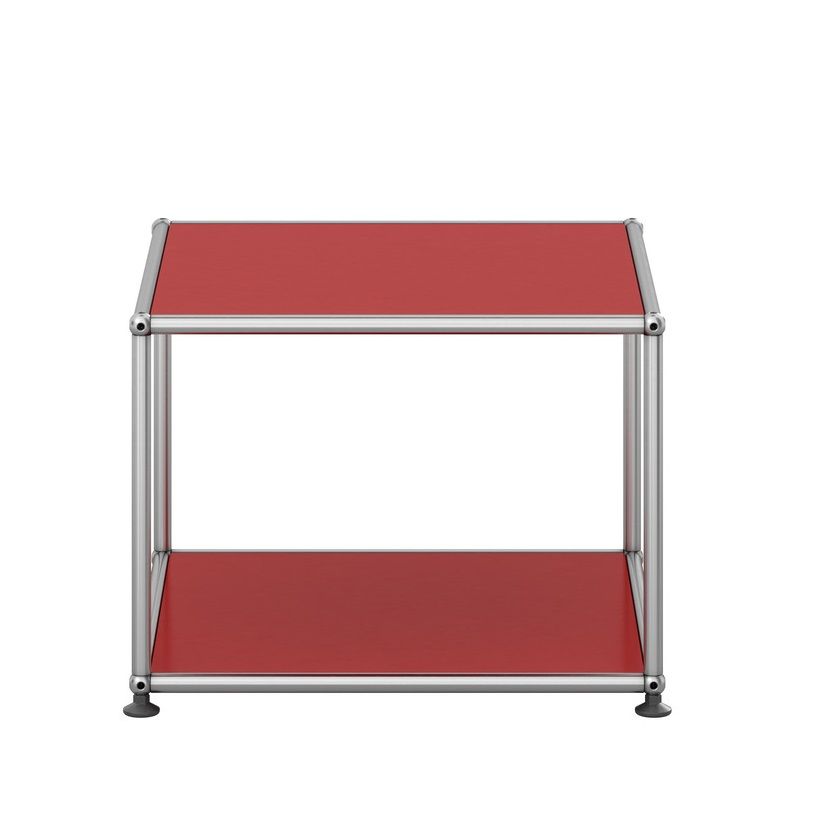 USM Haller Side furniture open Ruby red