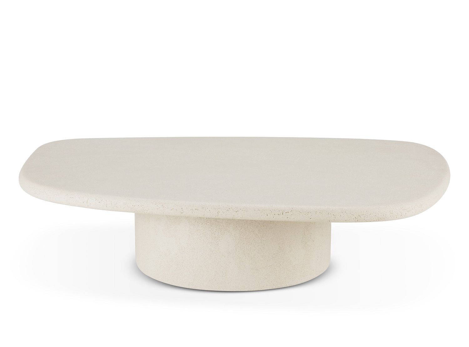 Elements Coffee table Microcement pebble shape Ethnicraft
