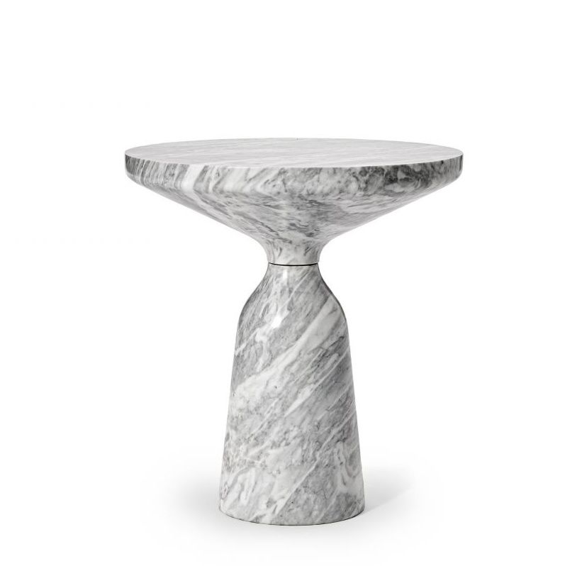 Bell Side Table Marble Grigio Nuvolato ClassiCon