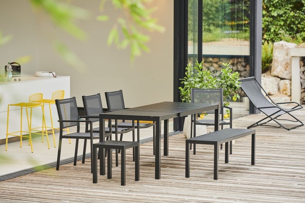 Fiam Aria Outdoor pull-out table Jan Kurtz