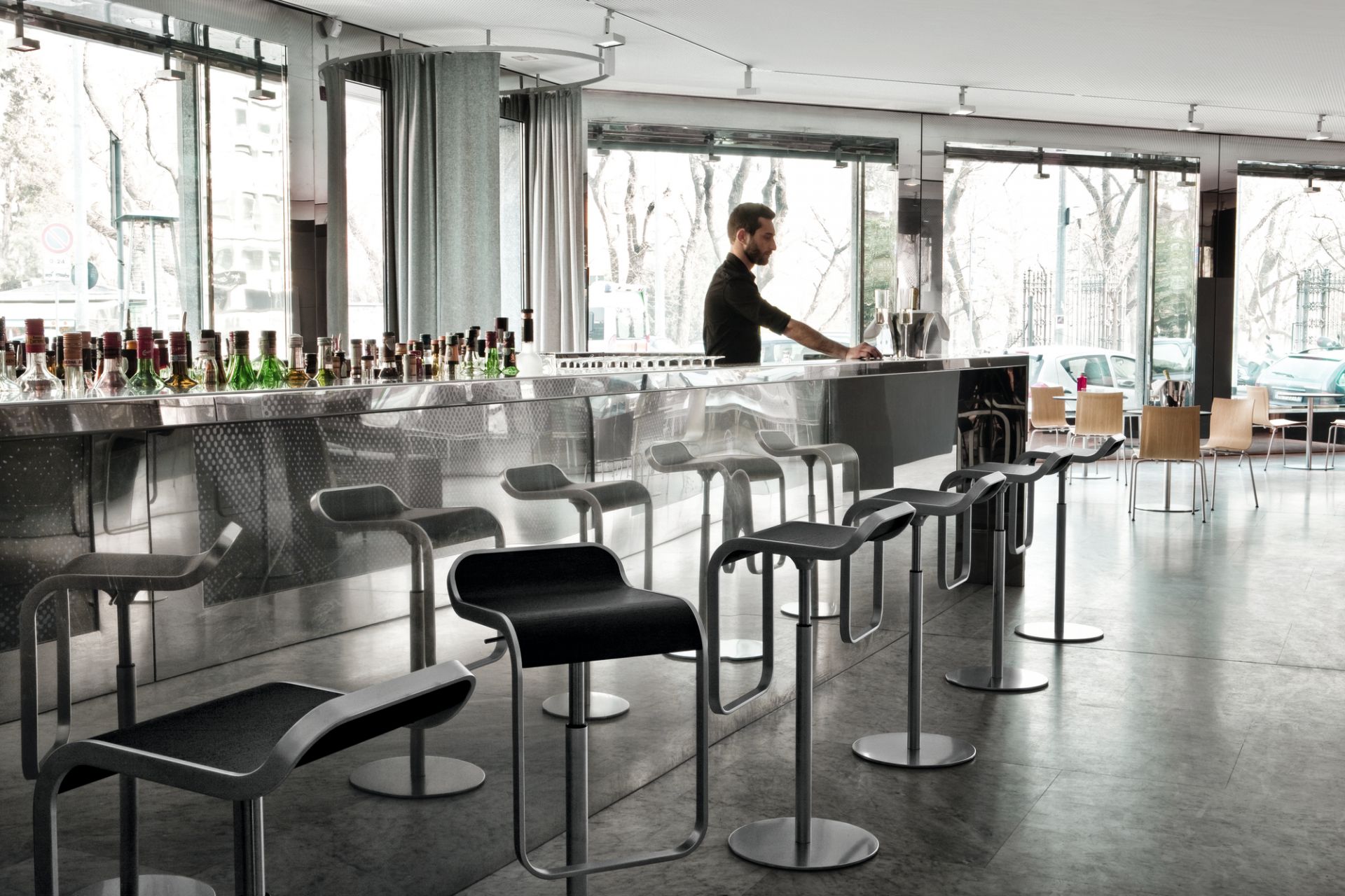 LEM Counterstool FRAME LACQUERED H 80 cm La Palma
