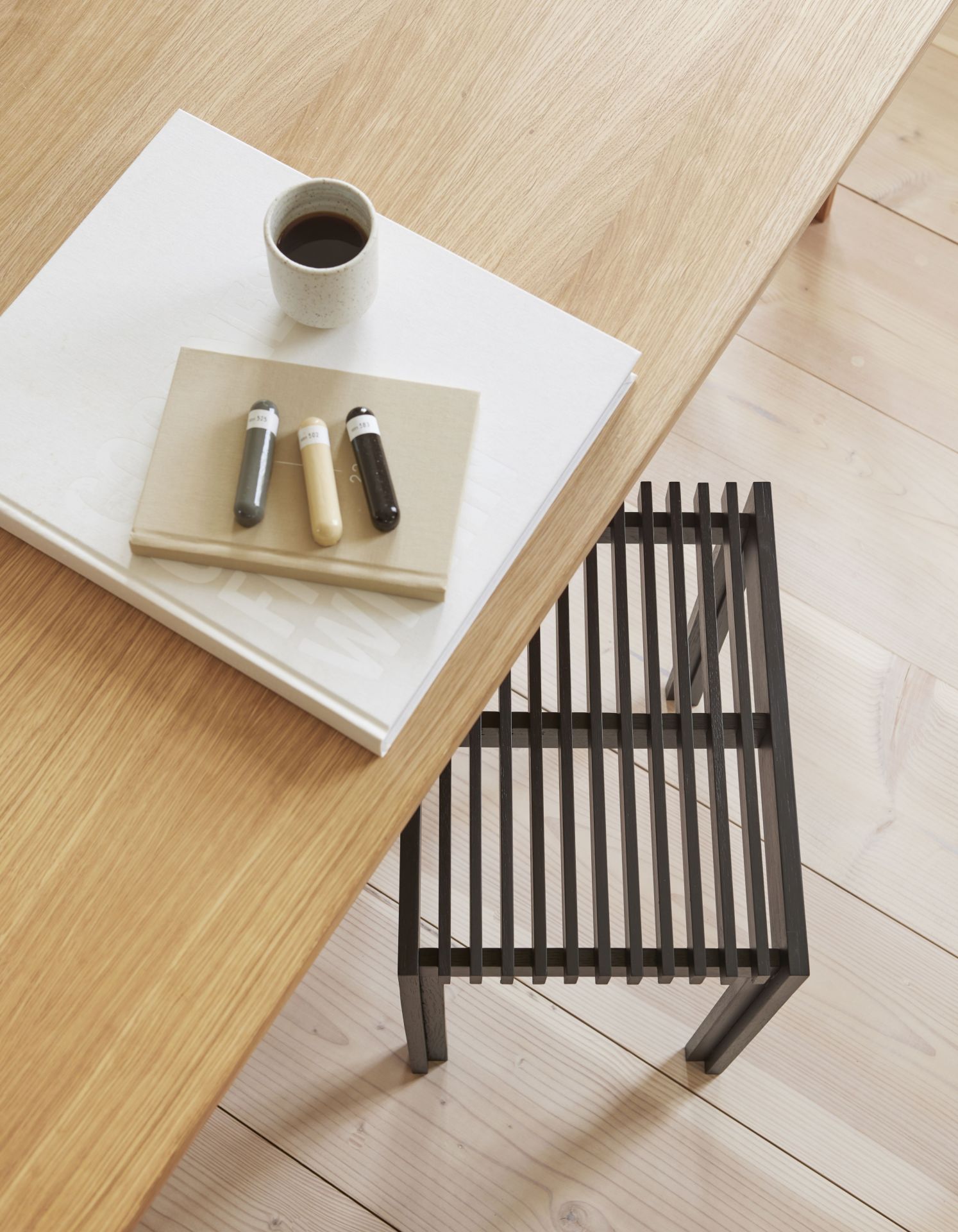 Lightweight Stool Oak Form & Refine