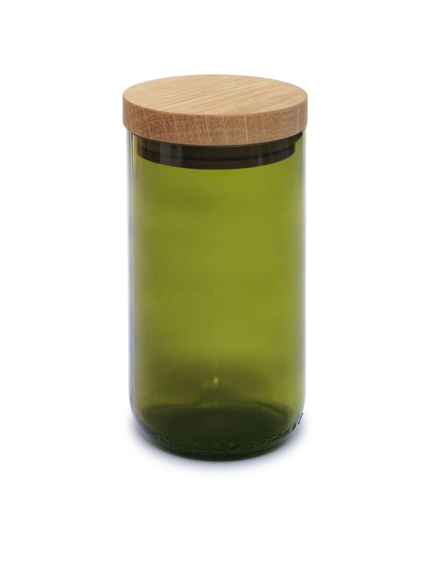 Glass Storage Green Side by Side SINGLE PIECES