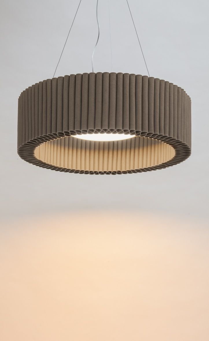 Wave ceiling object incl. suspension device Hey Sign
