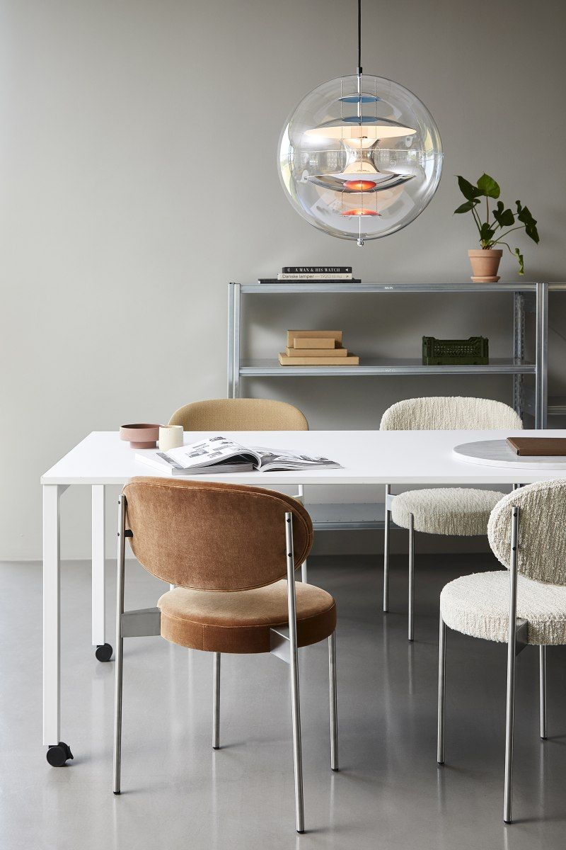 Panton Move Table Dining Table Rollable Verpan