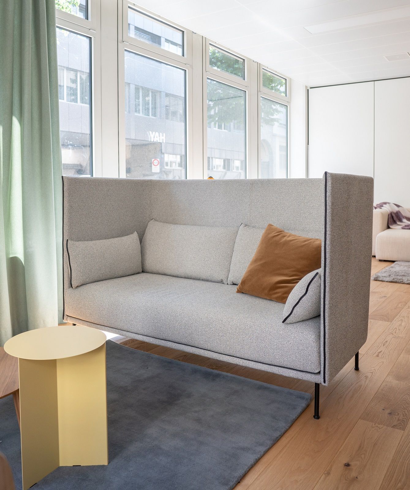 Silhouette Sofa 2-seater High back Hay